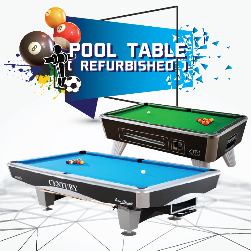 POOL TABLE (REFURBISHED)